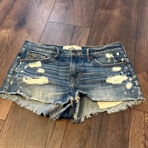 Hollister short shorts size 27